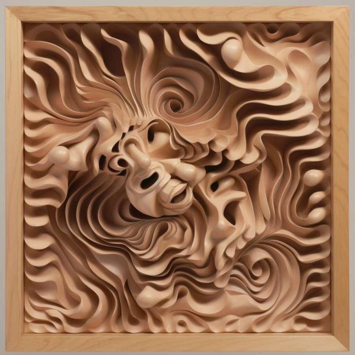 نموذج ثلاثي الأبعاد لآلة CNC 3D Art 